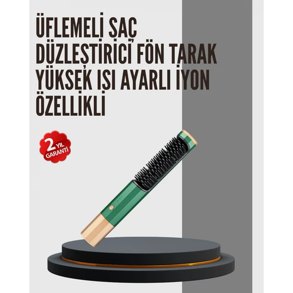 360° Döner Kablolu Kompakt Saç Şekillendirme Seti ürün görseli 1