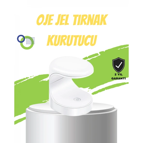 Mini Tırnak Kurutucu – Hızlı Kurutma İçin UVLED Işık Teknolojisi ürün görseli 1