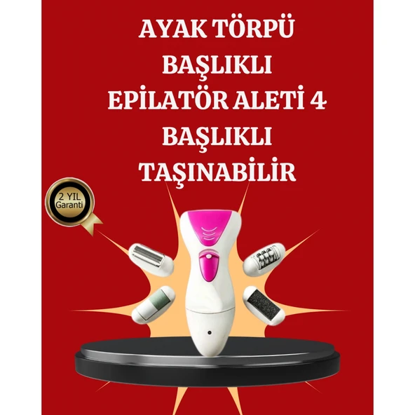 Çok Amaçlı Kadın Bakım Seti Epilasyon ve Törpü ürün görseli 1