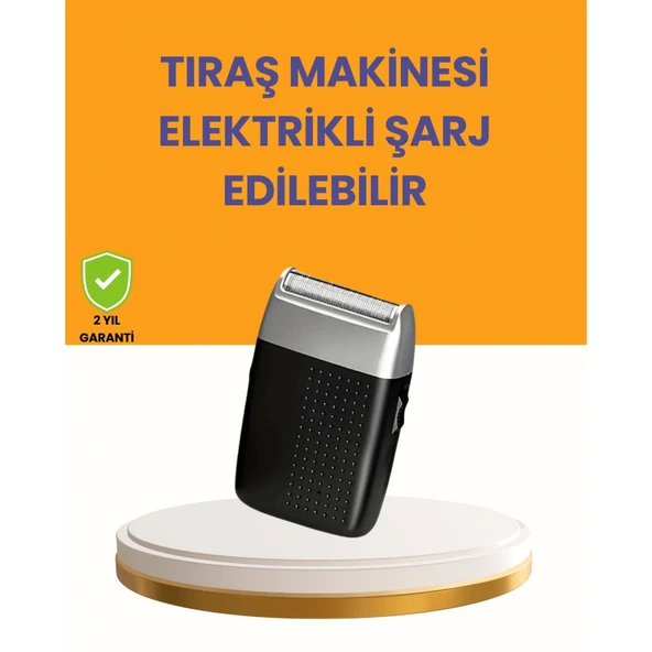 Çok Amaçlı Şarjlı Saç & Sakal Kesme Makinesi – Profesyonel ve Sessiz Performans ürün görseli 1