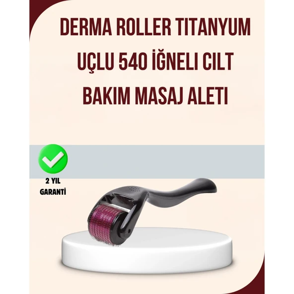 Titanyum Mikro İğneli Dermaroller 1 mm Kırışıklık ve Leke Karşıtı ürün görseli 1