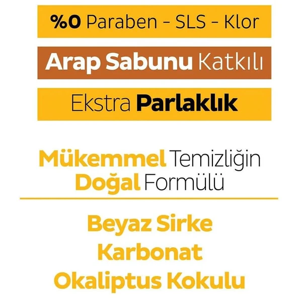 Premium Yüzey Temizlik Havlusu 100 Adet Arap Sabunlu ürün görseli 1