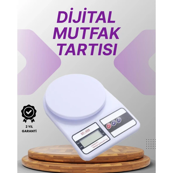LCD Ekranlı Kompakt Dijital Terazi – Gram ve Ons Ölçüm ürün görseli 1