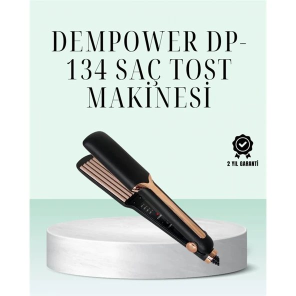 DEMPOWER DP-134 – Isı Ayarlı Saç Şekillendirme Deneyimi ürün görseli 1