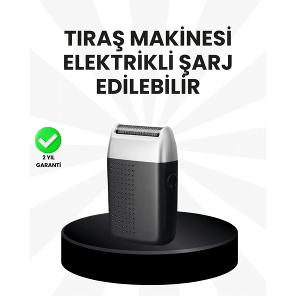 Evde Kuaför Konforu: USB Şarjlı Saç ve Sakal Kesme Makinesi ürün görseli 1