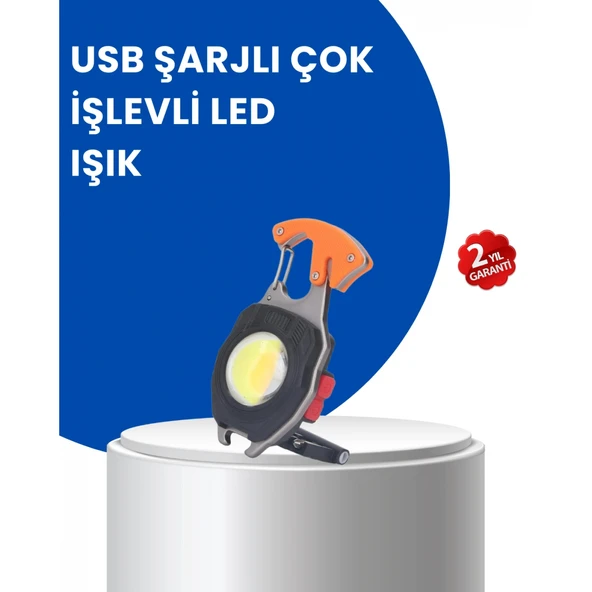 Çok Modlu LED Işıklı Pratik Anahtarlık ürün görseli 1