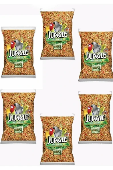 Jungle Muhabbet Yemi 500 Gr X 6 ürün görseli 1