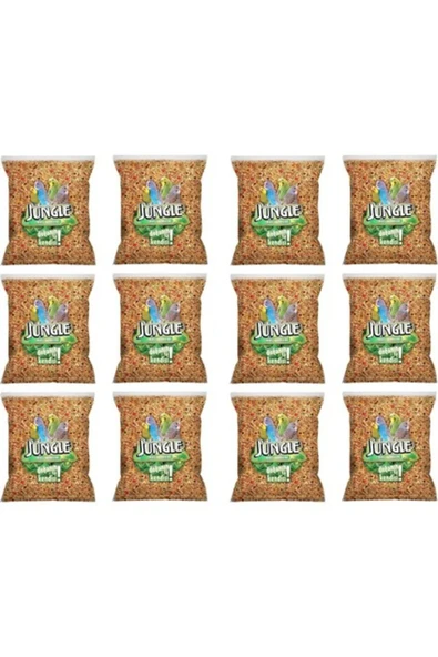 Jungle Muhabbet Yemi 500 Gr X 12 ürün görseli 1