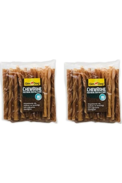 Gimdog Köpek Kemik Natural Burgu 300 Gr X 2 ürün görseli 1