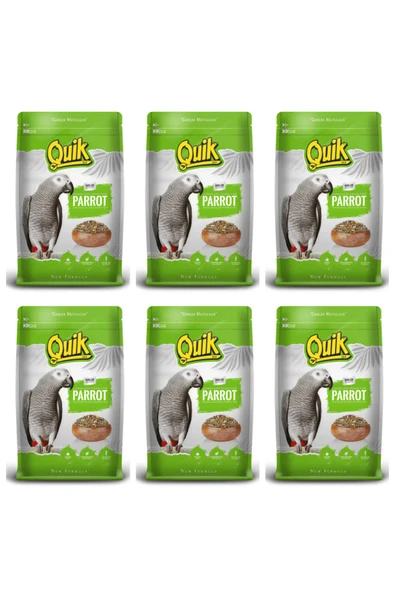 Quik Papağan Yemi 700 Gr X 6 ürün görseli 1