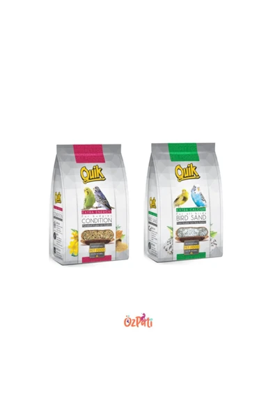 Quik Kuş Kumu & Kızıştırıcı 2 li Set ürün görseli 1