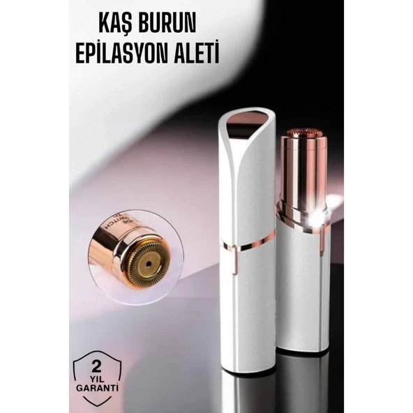 Taşınabilir ve Şık Yüz Kaş Epilatörü Hassas Ciltlere Özel ürün görseli 1