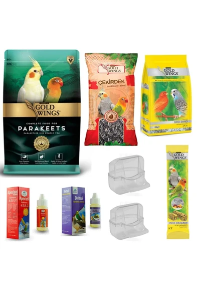 Papağan Set 8 Parça ürün görseli 1