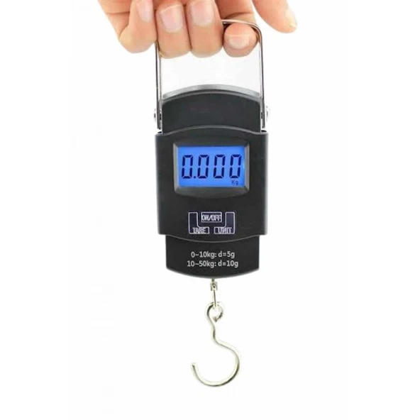50 Kg Dijital El Terazisi Cep Tartısı El Kantarı Terazi ürün görseli 1
