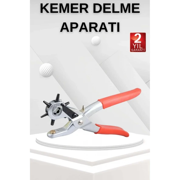 Kemer Delme Makinesi Aleti Kemer Delme Pensi Kumaş Kemer Ayakkabı Deri ürün görseli 1