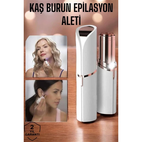 Yüksek Performanslı, Hassas Ciltler İçin Tasarlanmış Yüz Kaş Epilatörü ürün görseli 1