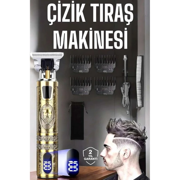 Çizik Tıraş Makinesi Şarjlı Paslanmaz Çelik Bıçaklı Uzun Ömürlü ürün görseli 1