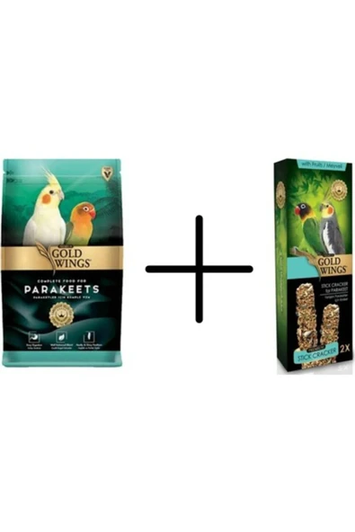 Gold Wings Premium Paraket Set 2 li ürün görseli 1