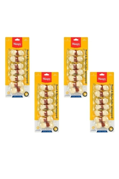 Wanpy Biftek Sargılı Köpek Ödülü 85 gr X 4 ürün görseli 1