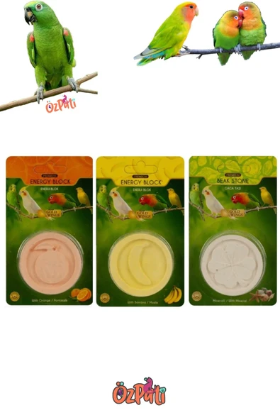 Gold Wings Premium Gaga Taşı Set 3 lü ürün görseli 1