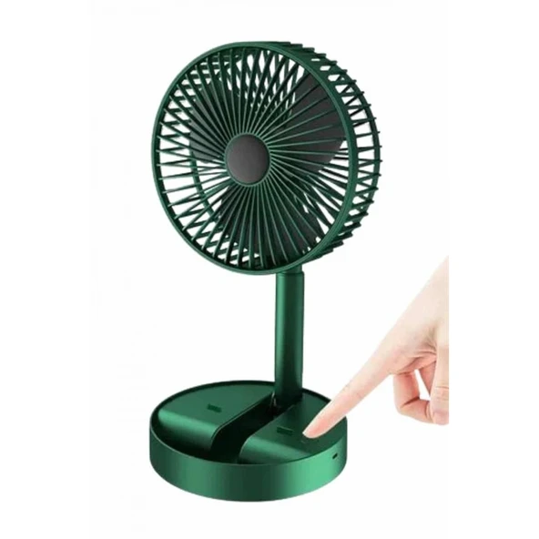 Katlanabilir Usb Şarjlı Masaüstü Soğutucu Mini Fan Telefon Tutucu ürün görseli 1