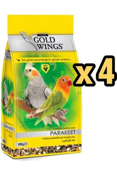 Gold Wings Paraket 500 Gr X 4 Paket ürün görseli 1