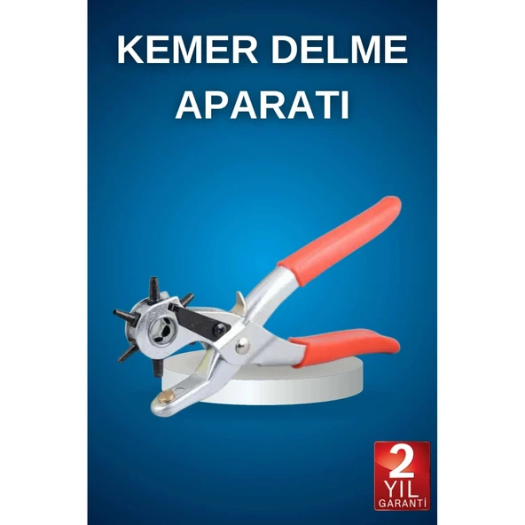 Kemer Delme Pensesi Deri Delici Pensi Zımba 6 Farklı Boyutta ürün görseli 1
