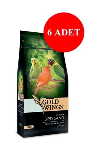 Gold Wings Premium Kuş Kumu 250 Gr X 6 ürün görseli 1