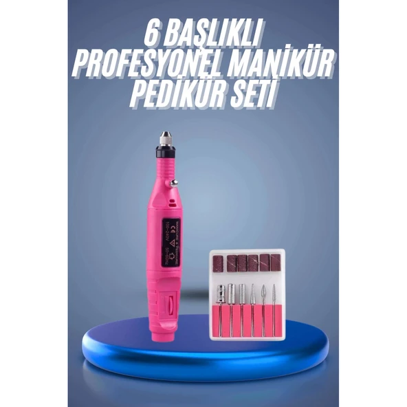 Profesyonel Manikür Pedikür Seti Törpü Makinesi Protez Tırnak Çıkarma ürün görseli 1