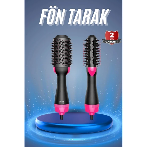 Saç Kurutma Makinesi Saç Düzleştirici Fön Tarak Isı Ayarlı Sıkı Dişli ürün görseli 1