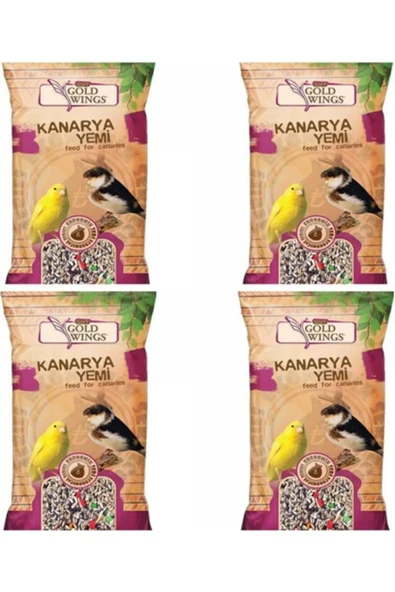 Gold Wings Meyveli Kanarya Yemi 300 Gr X 4 Paket ürün görseli 1
