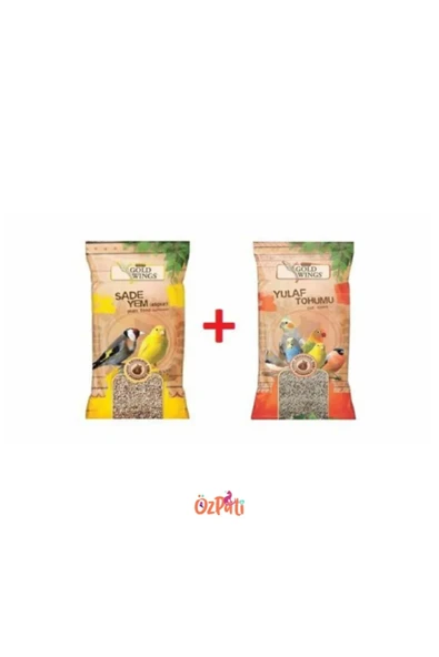 Gold Wings Sade Yem Yulaf 2 li Paket ürün görseli 1