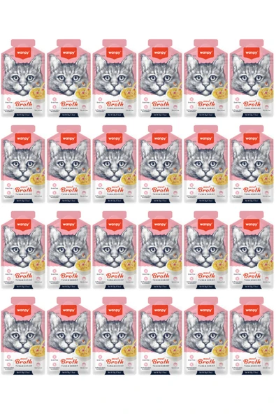 Wanpy Kedi Çorba Ton Karides X 24 ürün görseli 1