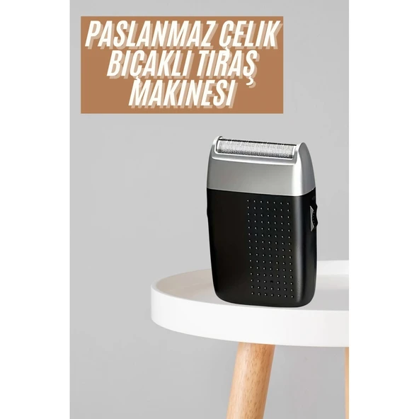Günlük Sakal Tıraşına Uygun Tıraş Makinesi Elektrikli Şarj Edilebilir ürün görseli 1