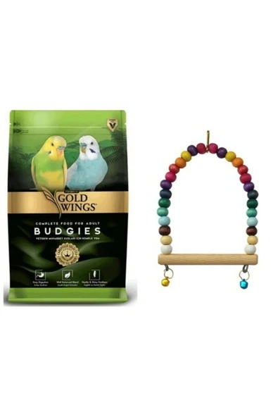 Gold Wings Premium Muhabbet Yem 1 kg & Salıncak ürün görseli 1