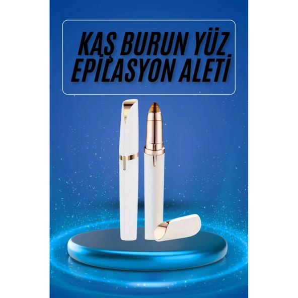 Kaş Bıyık Epilasyon Aleti İnce Uçlu Yüz Için Tüy Alıcı Pilli ürün görseli 1