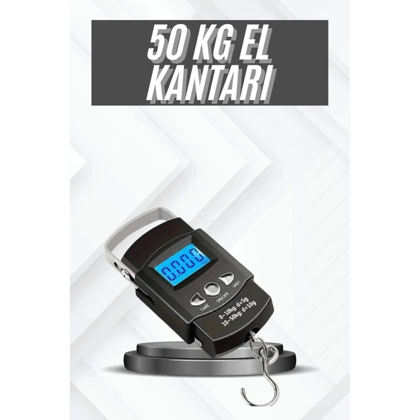 Profesyonel El Terazisi El Kantarı 50 Kg Dijital Göstergeli Tartı ürün görseli 1