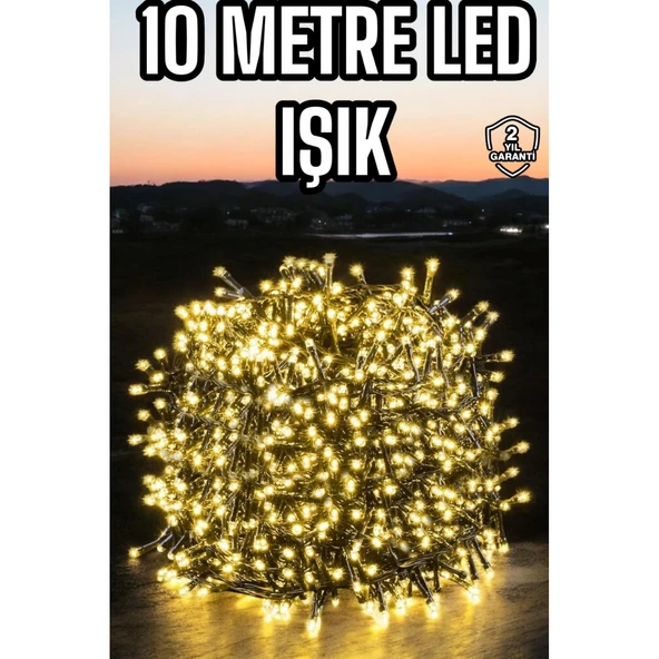 Led Işık 10 Metre Gün Işığı Parlak ve Doğal Ağaç Süsleme ürün görseli 1
