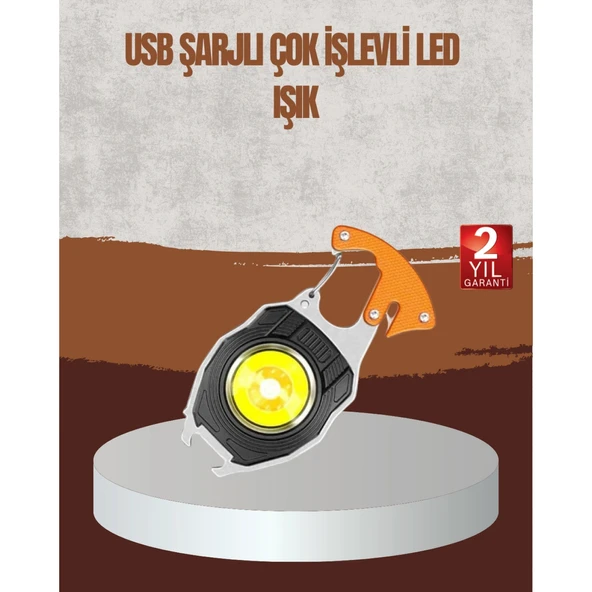 Taşınabilir Çok Amaçlı LED Işıklı Anahtarlık ürün görseli 1