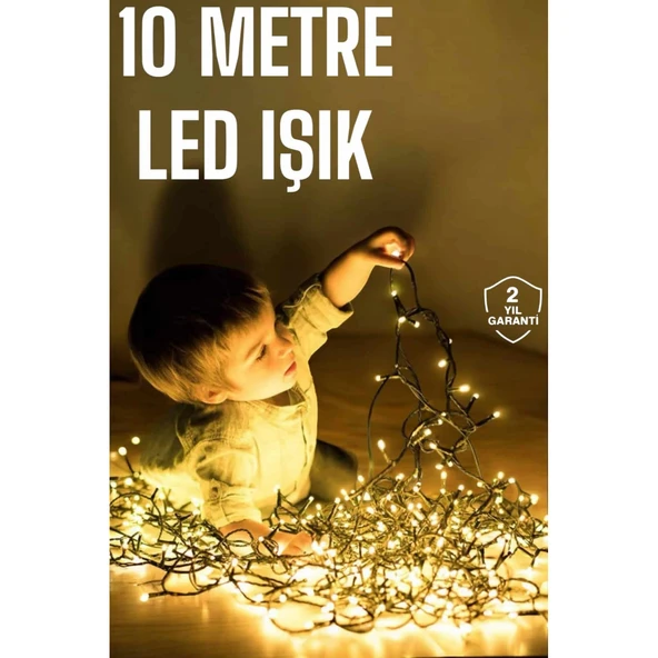Gün Işığı 10 Metre Led Işık Şerit Led Süsleme Parti Malzemesi ürün görseli 1