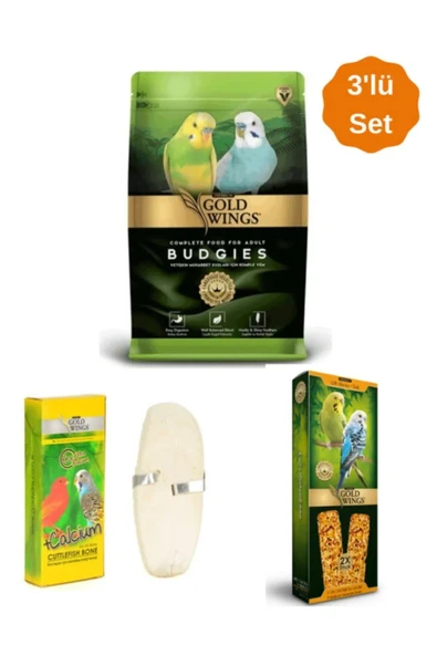 Gold Wings Muhabbet Set 3 lü ürün görseli 1