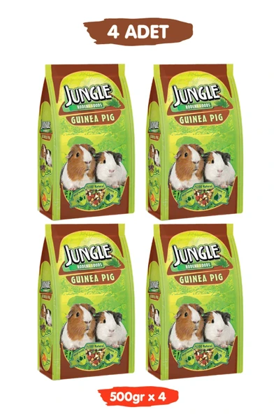 Jungle Ginepig Yemi 500 Gr X 4 Paket ürün görseli 1