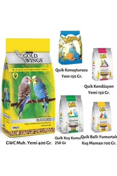 Gold Wings Muhabbet Set 5 li ürün görseli 1