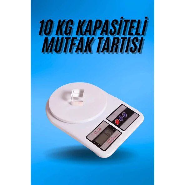 Dijital Hassas 10 Kg Mutfak terazisi tartısı LCD Ekran Mutfak Tartısı ürün görseli 1