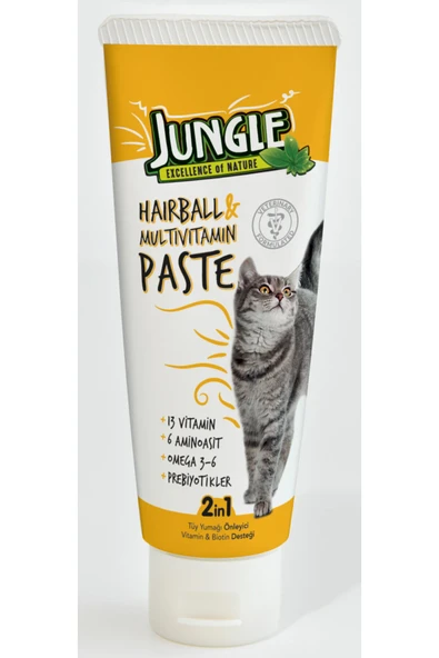 Jungle Kedi Multivitamin 75 Ml X 6 ürün görseli 1