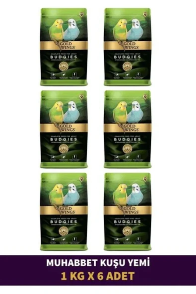 Gold Wings Premium Muh Yemi 1 Kg X 6 Paket ürün görseli 1