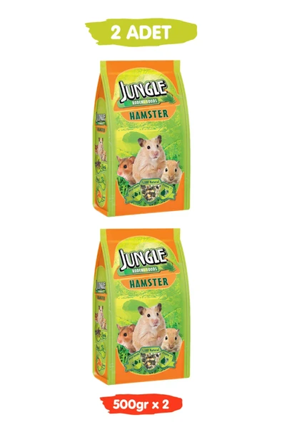 Jungle Hamster Yemi 500 Gr X 2 Paket ürün görseli 1