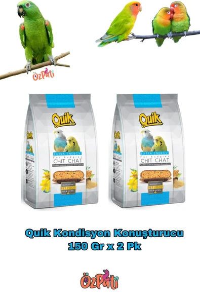 Quik Konuşturucu Yem 150 Gr X 2 Pk ürün görseli 1
