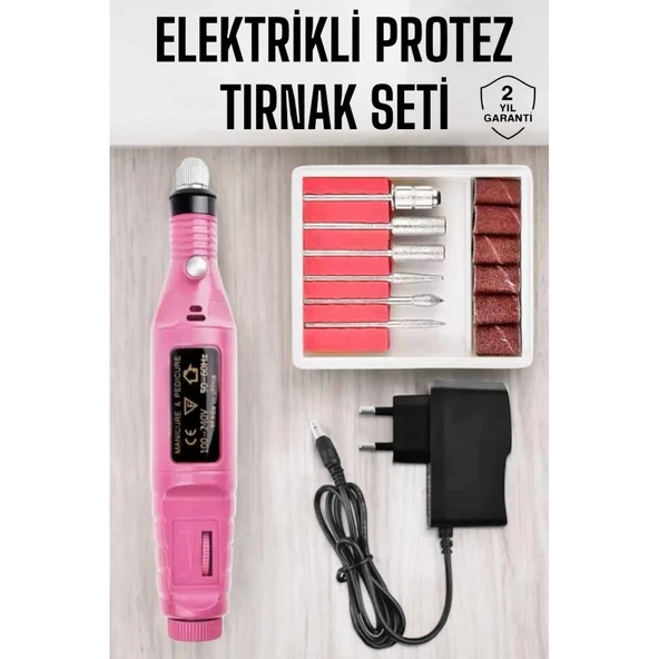 Nasır Temizleyici Manikür Pedikür Seti Elektrikli USB Girişli ürün görseli 1