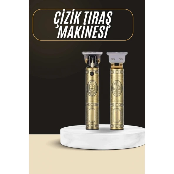 Tıraş Makinesi Şarjlı Çizik Tıraş Paslanmaz Çelik Bıçaklı 4 Taraklı ürün görseli 1